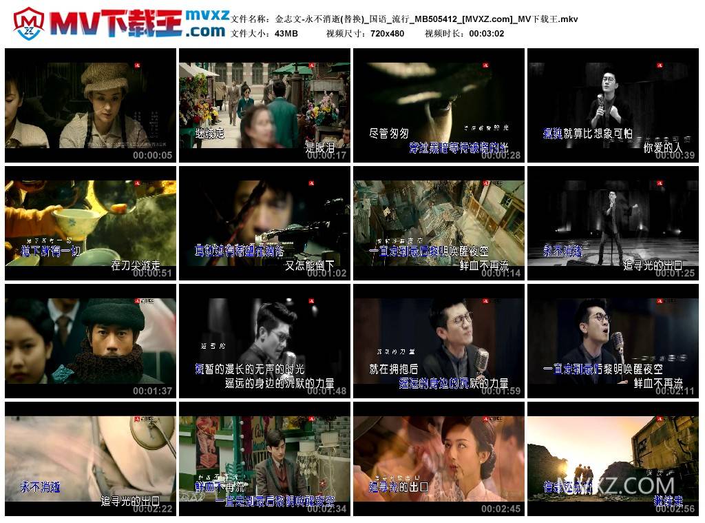 金志文-永不消逝(替换)_国语_流行_MB505412